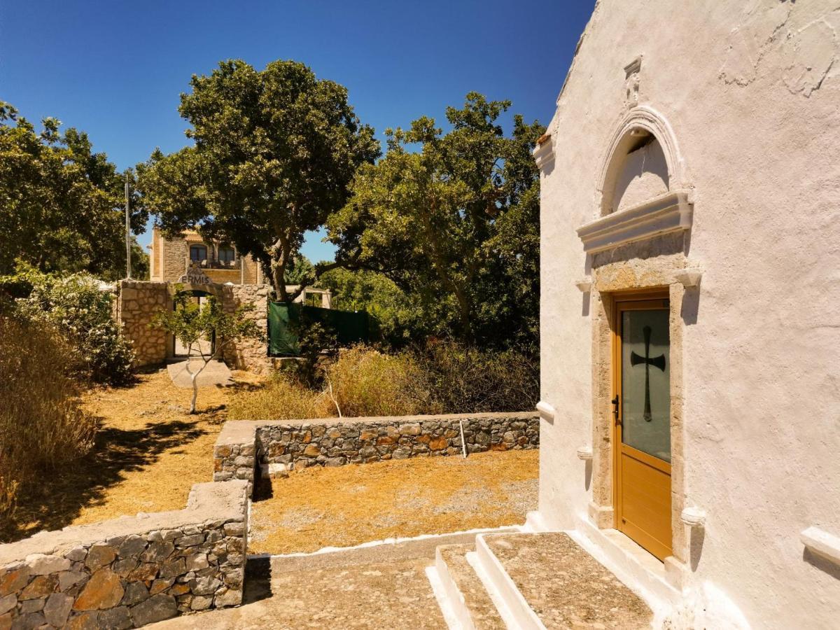 Villa Ermis - The Cretan Castello Kástellos エクステリア 写真